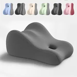 Ergonomic Memory Foam Wedge Furniture Position Pillow Suitable for Home Use, Ideal for Sitting and Lying, Foam Pillow Modern and Simple Style - Black