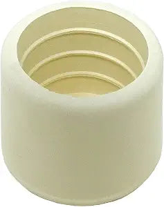 Shepherd Hardware 8617E Leg Tips 1-Inch Inside Diameter Rubber Chair Leg Caps, 40 Pack, White