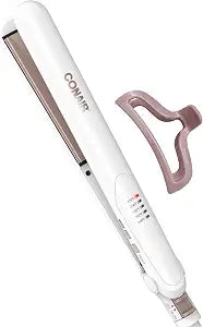 Conair Hair Straightener, Double Ceramic, 1" Extra-Long Plates