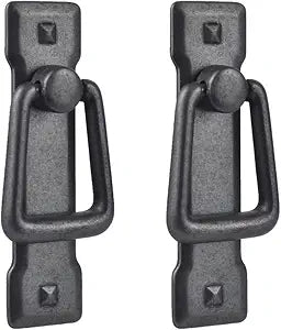 MY MIRONEY 2 Pack Vintage Cabinet Handles, Black