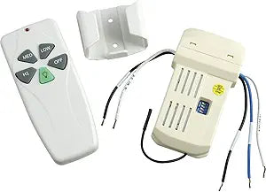 Progress Lighting Ceiling Fan/Light Remote Control, AirPro Collection, Indoor, P2618-01, White