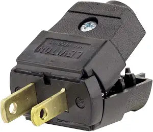 Leviton 101-2EP EB Plug Polar 2P3W 15A125V