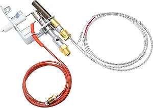 Hiorucet R3623 PP225 14D0477 Propane Gas LP ODS Pilot Assembly for Comfort Glow, Glow Warm, Vanguard, FMI, Empire VFSR, VFHD-32R, Replace for LPG8404 103778-01 LPG8414 with Thermopile & Thermocouple