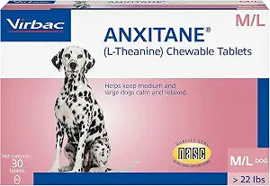 Anxitane M & L (L-Theanine) Chewable Tablets, 30 Count