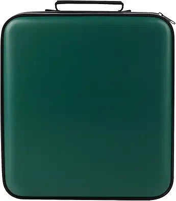 CD Case DVD Holder Storage: 320 Capacity DVD Cases Organizer Plastic Carrying Binder Wallet Storage for Home Travel