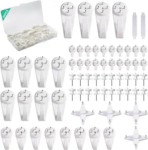 Picture Hanging Kit No Damage Wall Hangers for Frame68pcs Invisible Nails for Concrete Hardwall and Cement Wall (Mix)