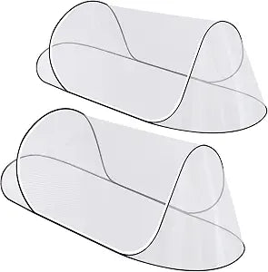 2 Pcs 78 * 31 * 23 Inch Large Pop Up Mosquito Net, Portable Foldable Mesh Tent, Breathable Lightweight Mosquito Net Tent for Bed Camping Travel Patio