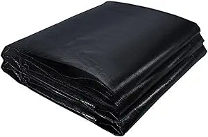 15x20ft Pond Liners,28MIL HDPE Fish Pond Liner,Reinforced Koi pond liners for Outdoor Ponds, Water Gardens, Waterfall,Fountain, black