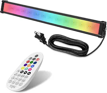 MEIKEE 25W RGBW LED Wall Washer Light RGB Color Changing LED Strip Lights