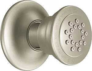 Moen Vertical Brushed Nickel Shower Body Spray Compatible with Moen M-PACT Shower Valve System, Valve Required, A501BN