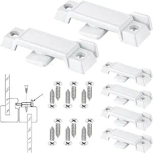 Saillong 6 Pack Window Sash Locks Compatible with Prime-Line F2590, White