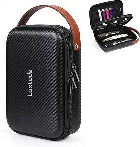 Luxtude Hair Clipper Case, Hard Barber Travel Cases for Trimmers, Guards
