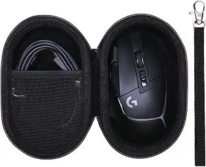 LTGEM Mouse Case for Logitech G502 Hero Lightspeed Gaming Mouse, Black