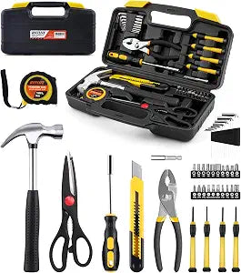 40-Piece Tool Set - General Household Hand Tool Kit