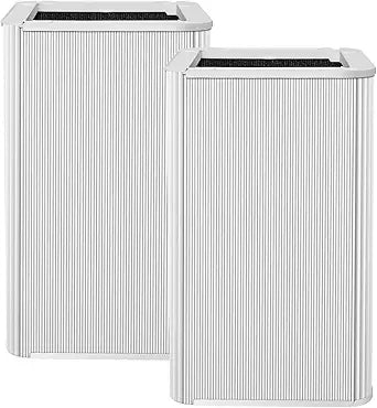 121 Filter Replacement Compatible with Blue Pure 121 Air Purifier, 2-Stage Filtration System of H13 HEPA Filter and Activated Carbon Filter, 2 Pack