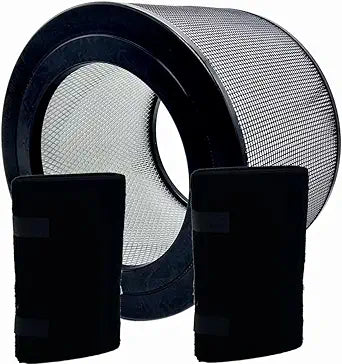 Replacement H13 Filter Compatible with Honeywell 11500 (EV-15), 11520, 17200, 18150, 50150, 51500∩╝61500 Series Air Purifier, Part No. 21500 (1 Filter +2 Carbon Pre-Filter)