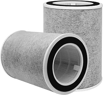 HP302 HP202 Replacement Filter Compatible with Shark HP201 HP202 HP301, HP302, UA205, HC501, HC502 Air Purifier MAX Compare to # HE2FKBASMB & HE2FKBAS 2 Pack