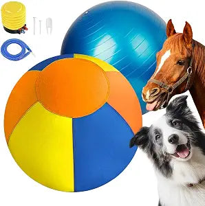 SENSUVA 2026 Upgrade 23" Herding Ball for Dogs - Herding Toys, Giant Dog Ball for Australian Shepherds, Border Collies - Durable Dog Outdoor Training Toy for Australian Shepherds