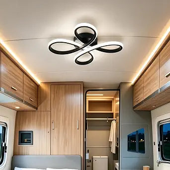 RV Lights Interior, 4000K RV LED Ceiling Light Fixtures,12V RV Ceiling Light with ON/Off Switch Energy Saving for RV/Camper/Car/Trailer/Boat
