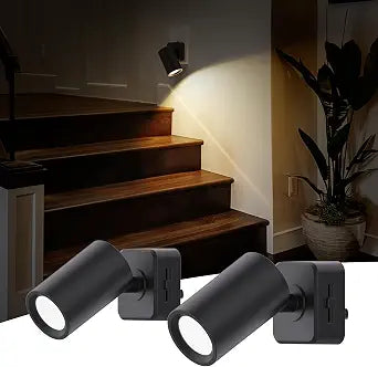 L LOHAS LED Night Lights Plug into Wall, [2-Pack] Rotatable Night Light