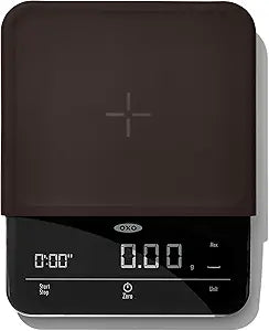 OXO Brew 6 Lb. Precision Coffee Scale with Timer, Black
