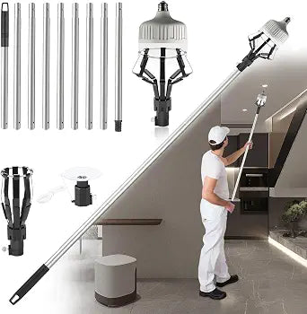 2026 Upgraded 12FT Light Bulb Changer for High Ceilings