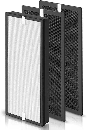 XD6065 & XD6075 Replacement Filter, Compatible with Rowenta PU4020 Intense Pure Air Purifier, also fits PU4010 PU4015 PU4025, Part # XD6074U0 XD6075 XD6070 XD6060 XD6065