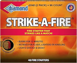 Diamond Strike-A-Fire Starters, by Pine Mountain, 96 Count