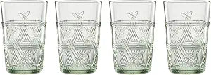 Lenox Butterfly Meadow Set Of 4, Green, Tall Glasses