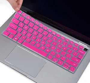 Keyboard Cover Skin for Dell Latitude 3440 5440 5430 5431 5420 14", 14" 7440 7430 7420 7410, Dell Latitude 14" 9420 9430, 15.6" 9520 9510 7520 Keyboard Protector, Hot Pink