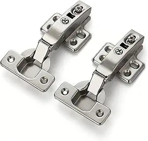 Ravinte European Kitchen Cabinet Hinges, Soft Close, Full Overlay, 2 Pack