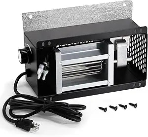 S31105 Wood Stove Blower for GHP Group, Monessen/Majestic (MHSC Brands), Majestic Dutchwest Windsor, CFM US Century Plate Steel Freestanding Wood Stove Fireplace