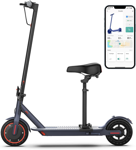 MAXSHOT Electric Scooter for Adults, 8.5\/10\/14' Tires, 19\/22Mph, 350W\/500W Motor, 21-28 Miles Range, Folding E-Scooter with Dual Suspension,APP(V1\/SPRO\/MAX\/PRO\/X1\/X1PRO\/PR)