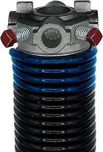 Alcan Garage Door Torsion Spring 283x2x37 Springs for Garage Door Repair | Left Hand Wound Replacement for Right Side of Garage (Black Cone)