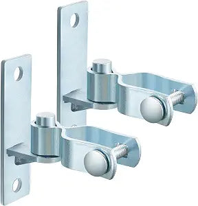 Dunzy 4 Pcs 1-3/8" Heavy Duty Wall Mount Gate Hinge Chain Link Gate Hinge