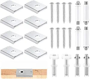 Shimeyao 8 Pack N7192 Bifold Closet Door Hardware Repair Kit
