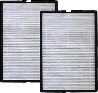 BAP20 Replacement Filter for Bagotte BAP20 Air Purifier BAP20-HF | H13 True HEPA + Activated Carbon | 3-Stage Filtration for Home Use | 2-Pack