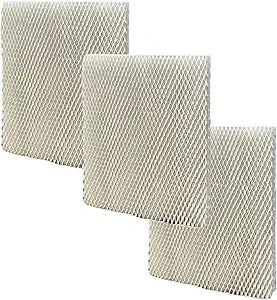HIFROM 3Pack HC26P Replacement Humidifier Wick Filters Compatible with Honeywell HE200 HE250 HE260 HE265 HE280 HE300 HE360 HE365 HE260A HE260B HE360A HE360B Humidifier