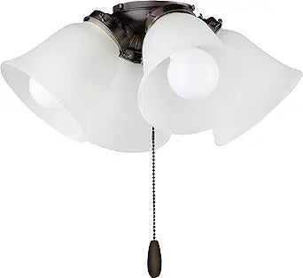 Maxim Basic-Max-36W 4 LED Ceiling Fan Light Kit-15 Inches Wide by 6.75 inches high-Oil Rubbed Bronze Finish