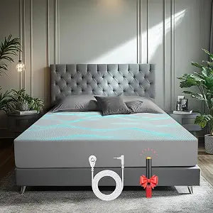 Earth Grounding Sheets Queen Size Deep Pocket, 400 Thread Count Soft Organic Cotton with Silver Fiber, Grounding Sheet Include Grounding Test Pen for Better Sleep(Queen,60"x80"x15")