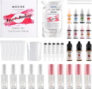 MOCIKE DIY Lip Gloss Making kit for Adult Gifts