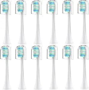 Soft Replacement Toothbrush Heads for Philips Sonicare Replacement Heads Sensitive G2,1100,C1,C2, Electric Replacement Brush Head for Sensitive Teeth Gum Care,for Phillips Sonic Care Soft.