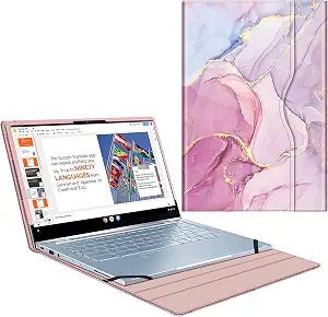 Fintie Sleeve Case for 14 Inch ASUS/Lenovo Dell, Portfolio Book Cover