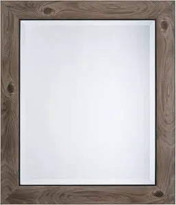 Yosemite Home Decor Yosemite Mirrors, Small, Gray/Black