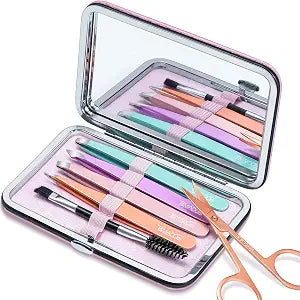 TsMADDTs Tweezers for Women Facial Hair, Ingrown & Fine Hairs