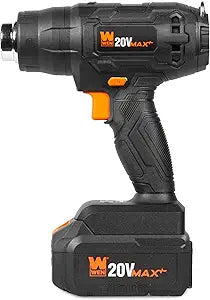 WEN 20V Max Cordless Compact Dual-Temperature Heat Gun with 4Ah Li-Ion Battery and Charger (20955)