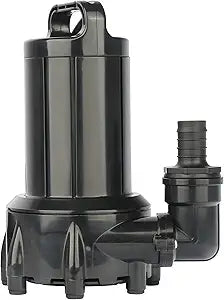 OYO WATER 3000GPH Submersible Outdoor Inline Pond Pump High Head Water Pump for Garden Waterfall Fountain Water Circulation for Koi Fish Pond