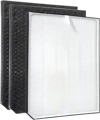 Genuine AirDoctor AD2000 1 Year Combo Replacement Filter Pack. Includes 2 Premium Carbon/VOCs w Pre-Filters + 1 UltraHEPA. Guaranteed Quality & Performance. Removes Allergens, Smoke, Mold, Pet Dander