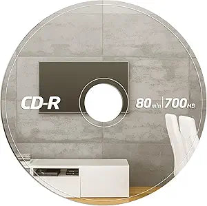 Tellegloww Acrylic Cd Mirror 24 x 24 Inch Cool Music Decor Cute Mirror Round Cd Funny Christmas Music Room Decor Wall Disco Disk for Girlfriend Gift Living Room Bedroom Home Party Favors