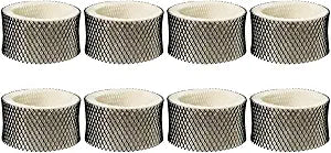 Nispira Humidifier Wick Filter Replacement Compatible with Holmes Type A HWF62 HWF62CSHM1281, HM1701, HM1761, HM1297 and HM2409, 8 Units